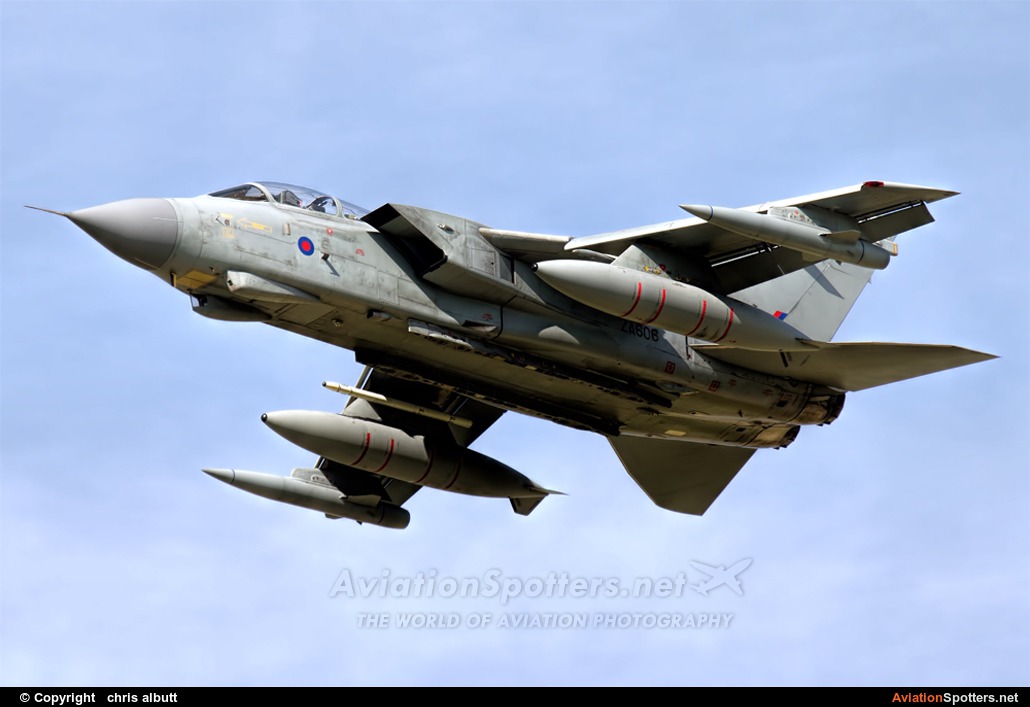 UK - Air Force  -  Tornado GR.4 - 4A  (ZA606) By chris albutt (ctt2706)