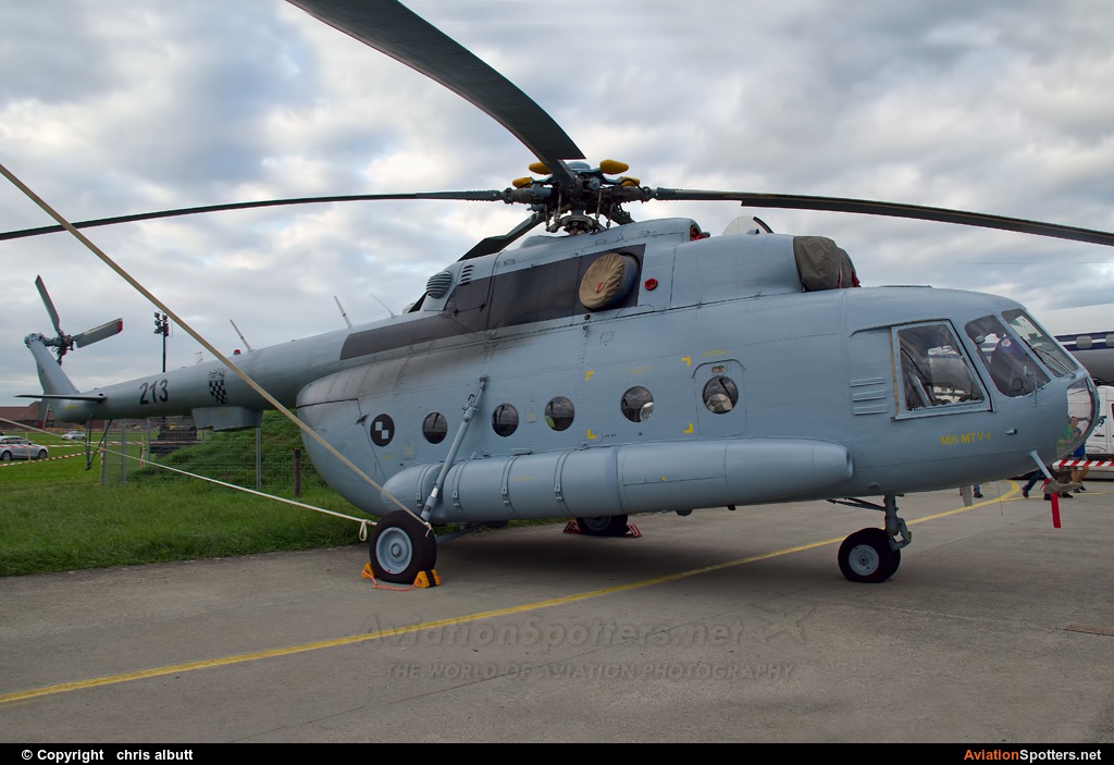 Croatia - Air Force  -  Mi-8MTV-1  (H-213 ) By chris albutt (ctt2706)
