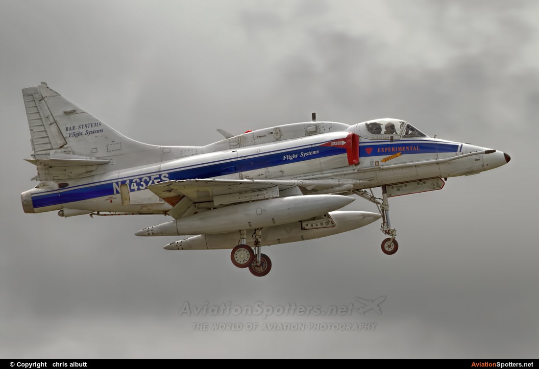 BAe Systems  -  A-4N Skyhawk  (N432FS) By chris albutt (ctt2706)