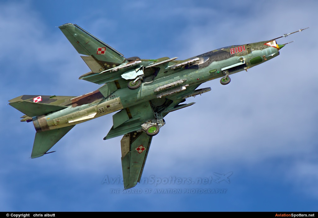 Poland - Air Force  -  Su-22M-4  (8101) By chris albutt (ctt2706)