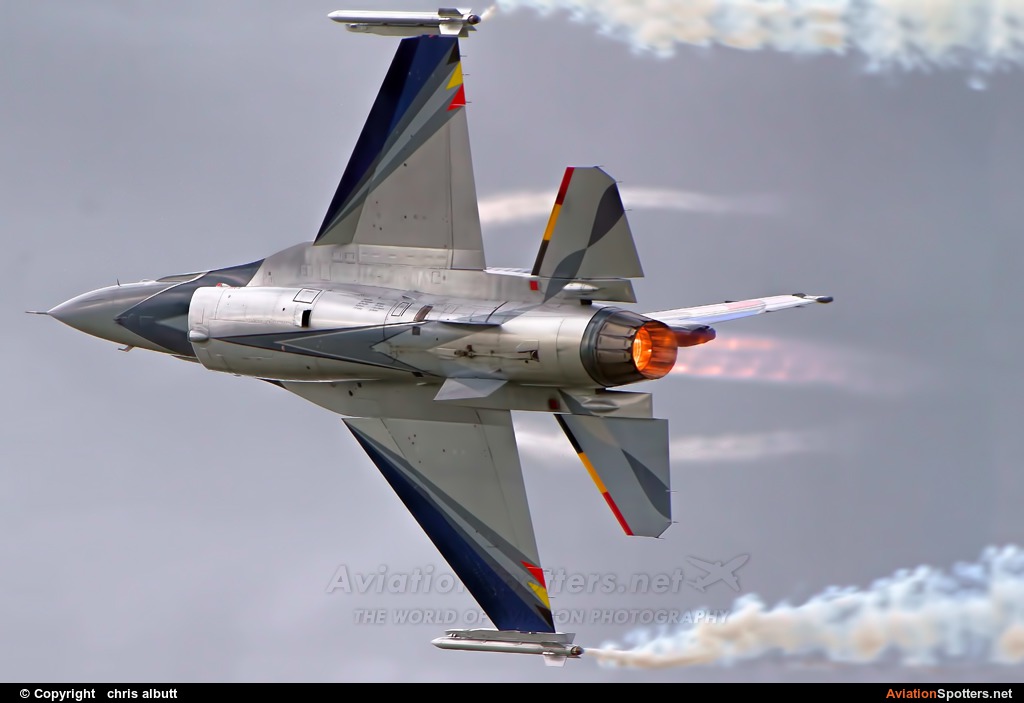 Belgium - Air Force  -  F-16AM Fighting Falcon  (FA-84) By chris albutt (ctt2706)