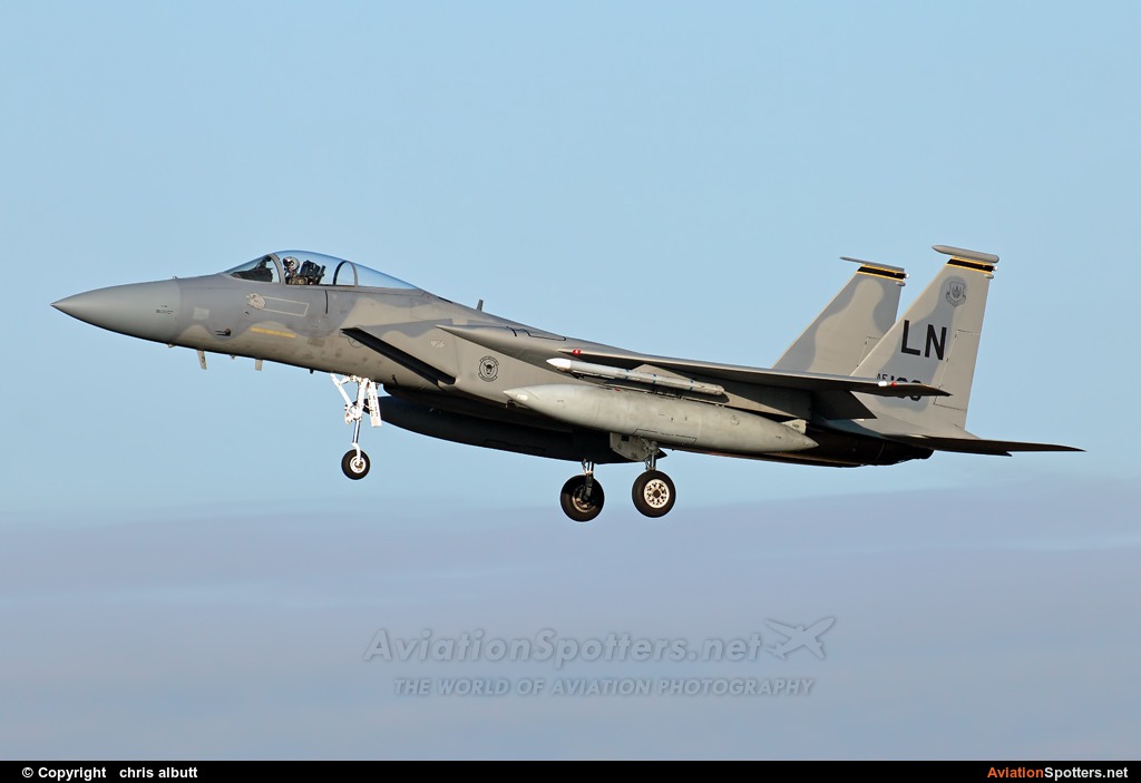 USA - Air Force  -  F-15C Eagle  (86-0166) By chris albutt (ctt2706)