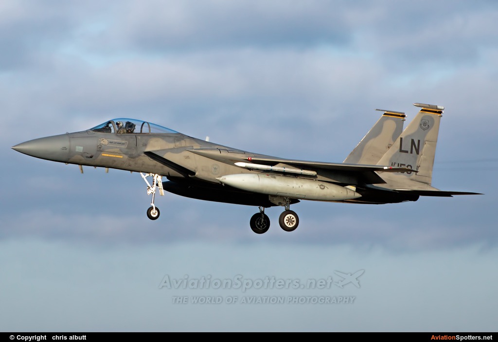 USA - Air Force  -  F-15C Eagle  (86-0156) By chris albutt (ctt2706)