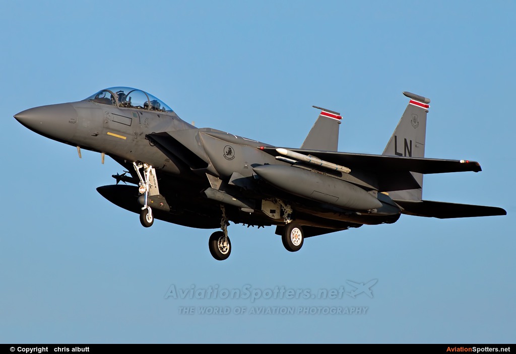 USA - Air Force  -  F-15E Strike Eagle  (01-2004 ) By chris albutt (ctt2706)