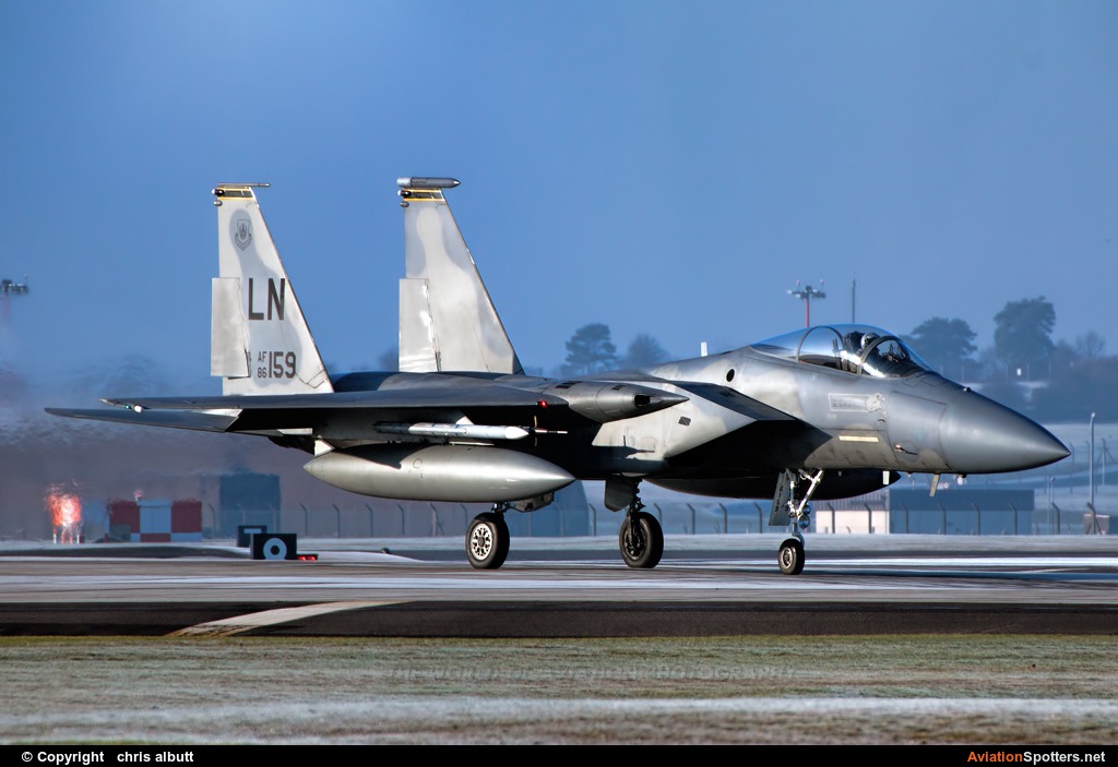 USA - Air Force  -  F-15C Eagle  (86-0159) By chris albutt (ctt2706)