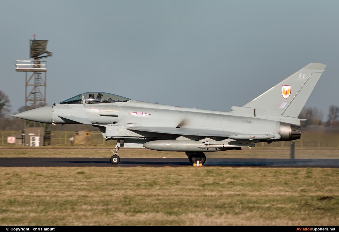 UK - Air Force  -  EF-2000 Typhoon FGR.4  (ZK330) By chris albutt (ctt2706)
