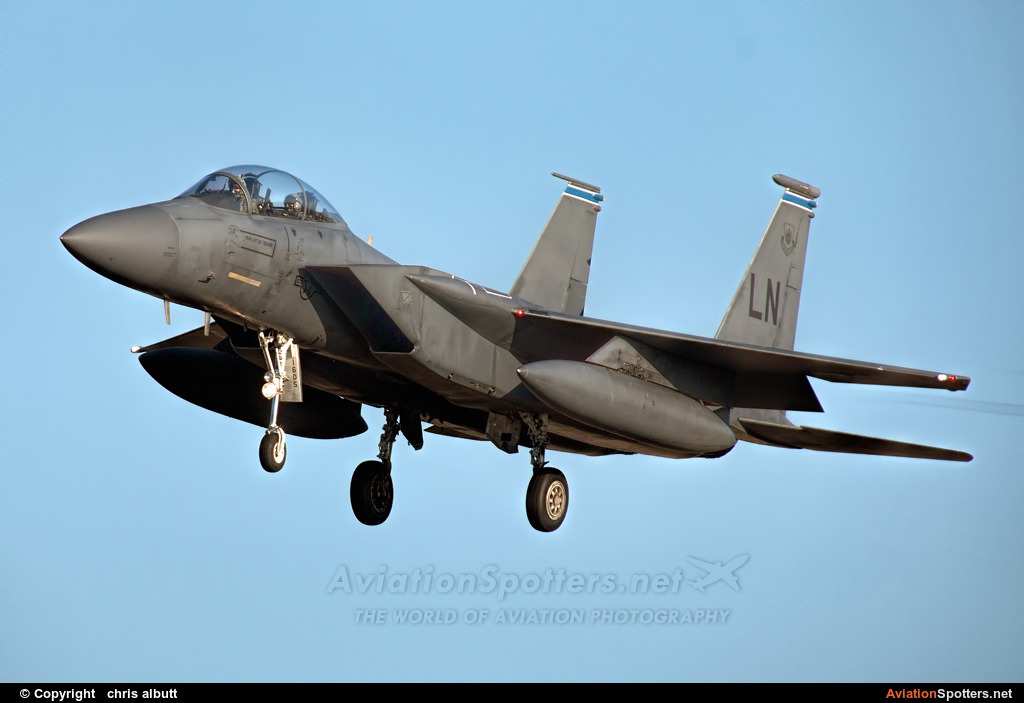 USA - Air Force  -  F-15E Strike Eagle  (91-0605 ) By chris albutt (ctt2706)