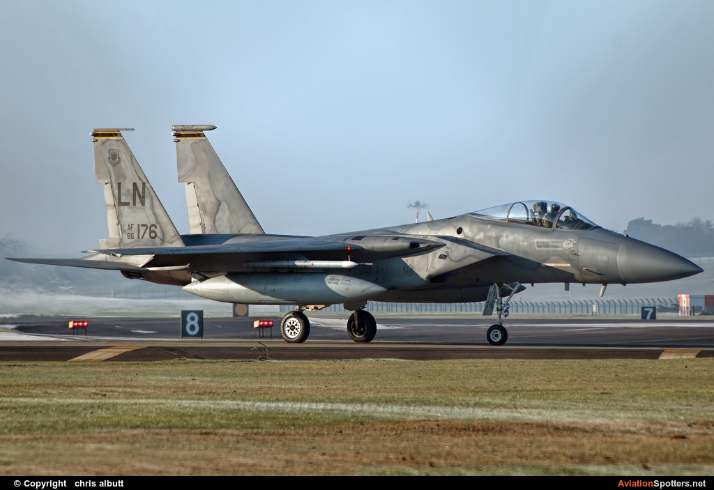 USA - Air Force  -  F-15C Eagle  (86-0176) By chris albutt (ctt2706)