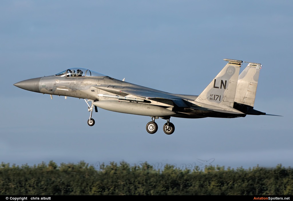 USA - Air Force  -  F-15C Eagle  (86-0171) By chris albutt (ctt2706)