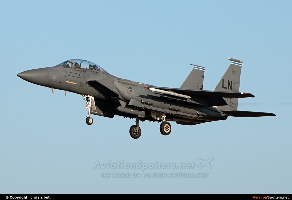 USA - Air Force  -  F-15E Strike Eagle  (91-0301) By chris albutt (ctt2706)