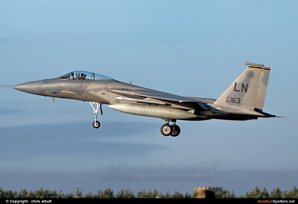 USA - Air Force  -  F-15C Eagle  (86-0163) By chris albutt (ctt2706)