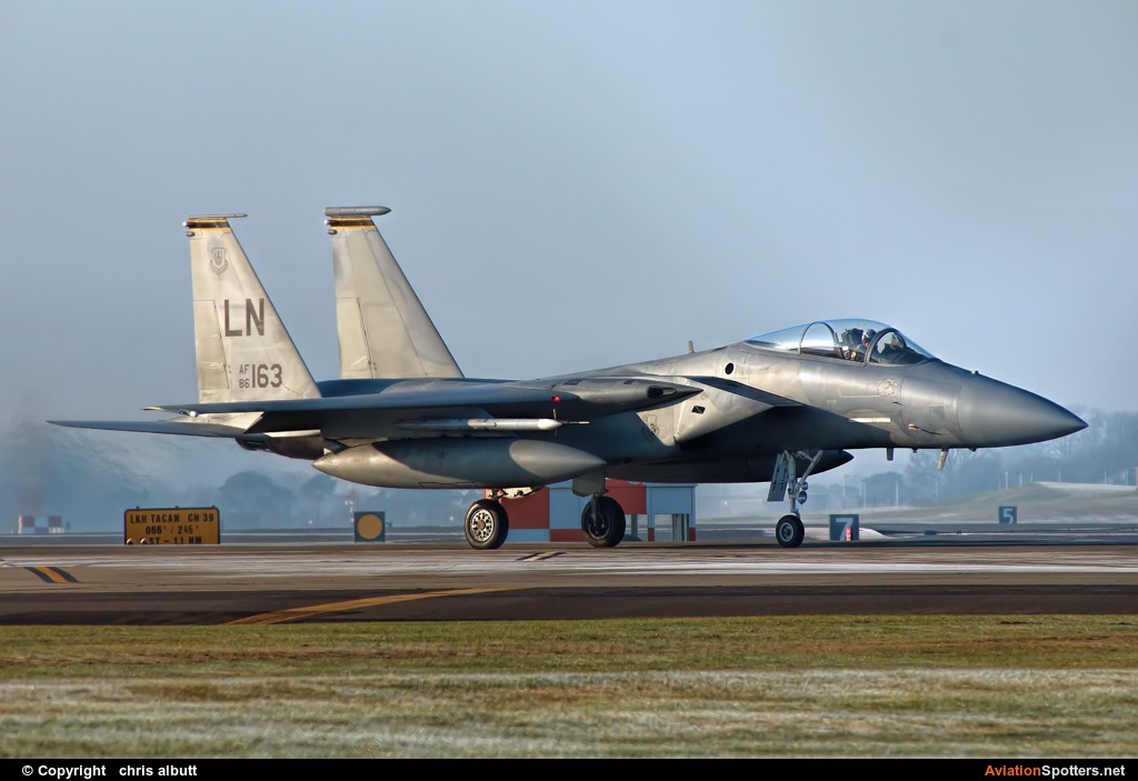 USA - Air Force  -  F-15C Eagle  (86-0163) By chris albutt (ctt2706)