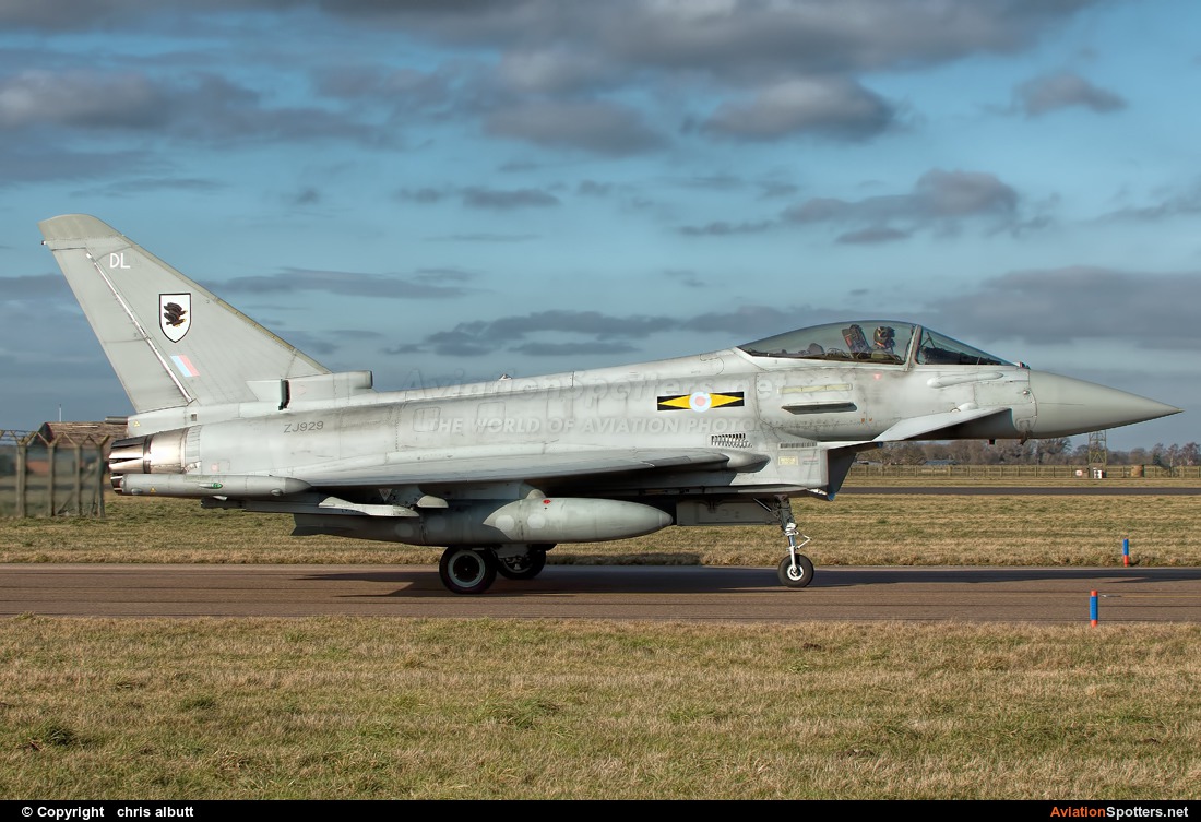 UK - Air Force  -  EF-2000 Typhoon FGR.4  (ZJ929) By chris albutt (ctt2706)