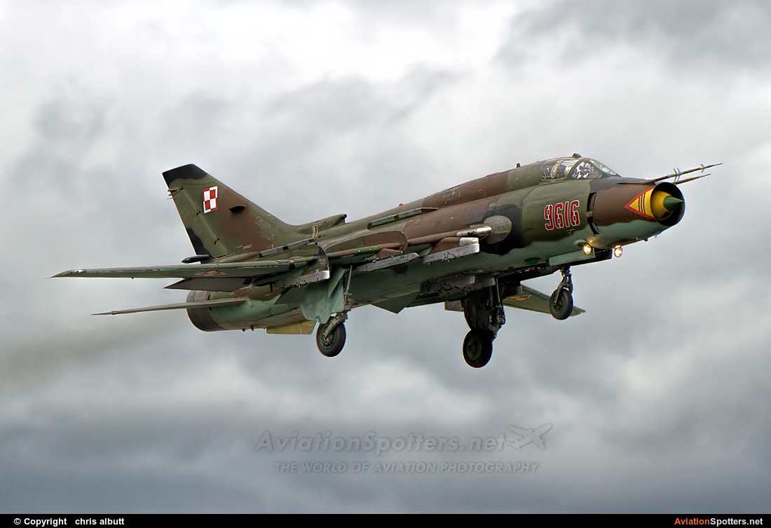 Poland - Air Force  -  Su-22M-4  (9616 ) By chris albutt (ctt2706)