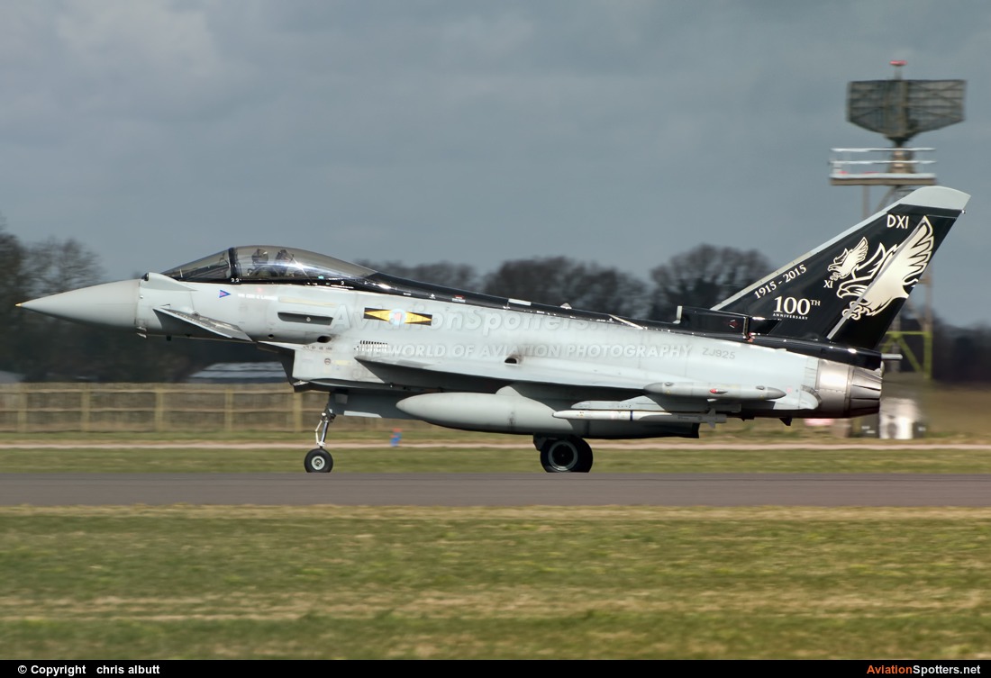 UK - Air Force  -  EF-2000 Typhoon FGR.4  (ZJ925) By chris albutt (ctt2706)