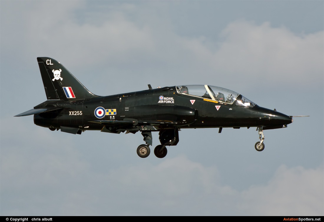 UK - Air Force  -  Hawk T.1- 1A  (XX255) By chris albutt (ctt2706)