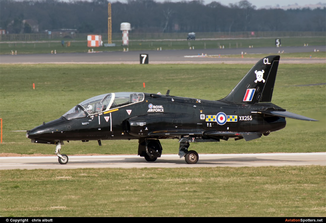 UK - Air Force  -  Hawk T.1- 1A  (XX255) By chris albutt (ctt2706)