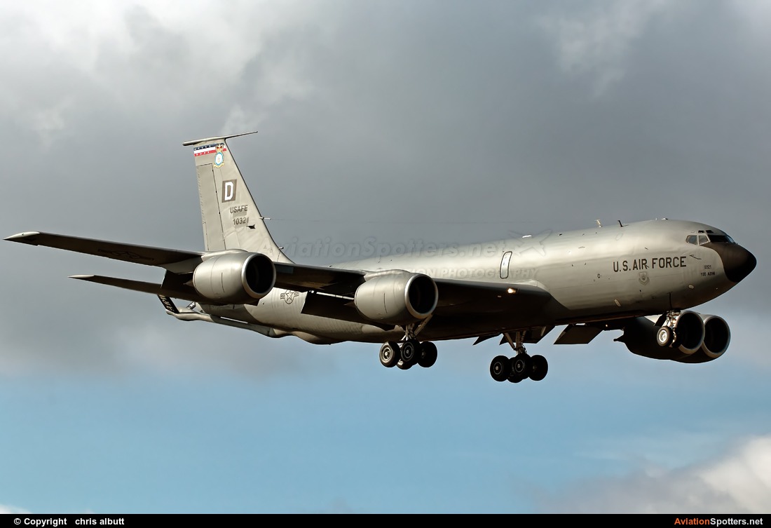 USA - Air Force  -  KC-135R Stratotanker  (61-0321) By chris albutt (ctt2706)