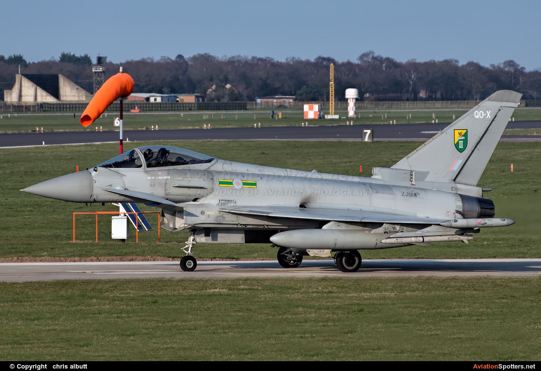UK - Air Force  -  EF-2000 Typhoon FGR.4  (ZJ914) By chris albutt (ctt2706)