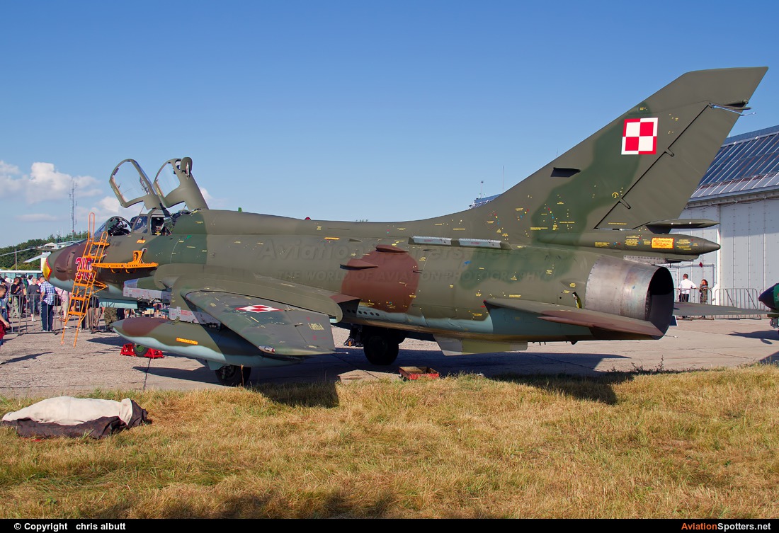 Poland - Air Force  -  Su-22UM-3K  (310) By chris albutt (ctt2706)
