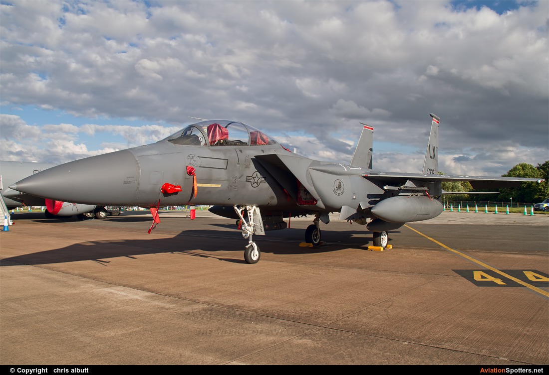 USA - Air Force  -  F-15E Strike Eagle  (91-0335) By chris albutt (ctt2706)