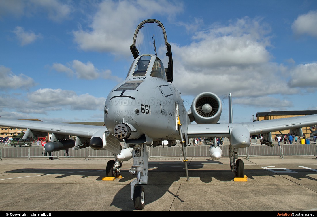USA - Air Force  -  A-10 Thunderbolt II  (78-0651) By chris albutt (ctt2706)