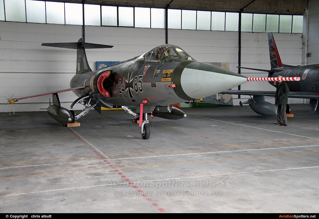 Germany - Air Force  -  F-104G Starfighter  (2485) By chris albutt (ctt2706)