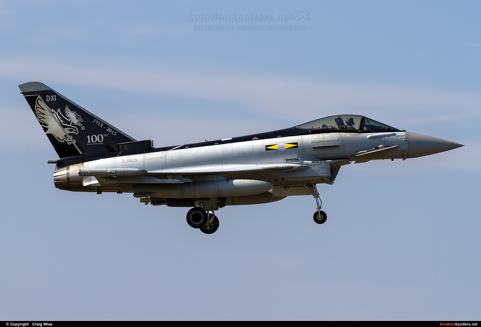 UK - Air Force  -  EF-2000 Typhoon FGR.4  (ZJ925) By Craig Wise (Tigger Bounce)
