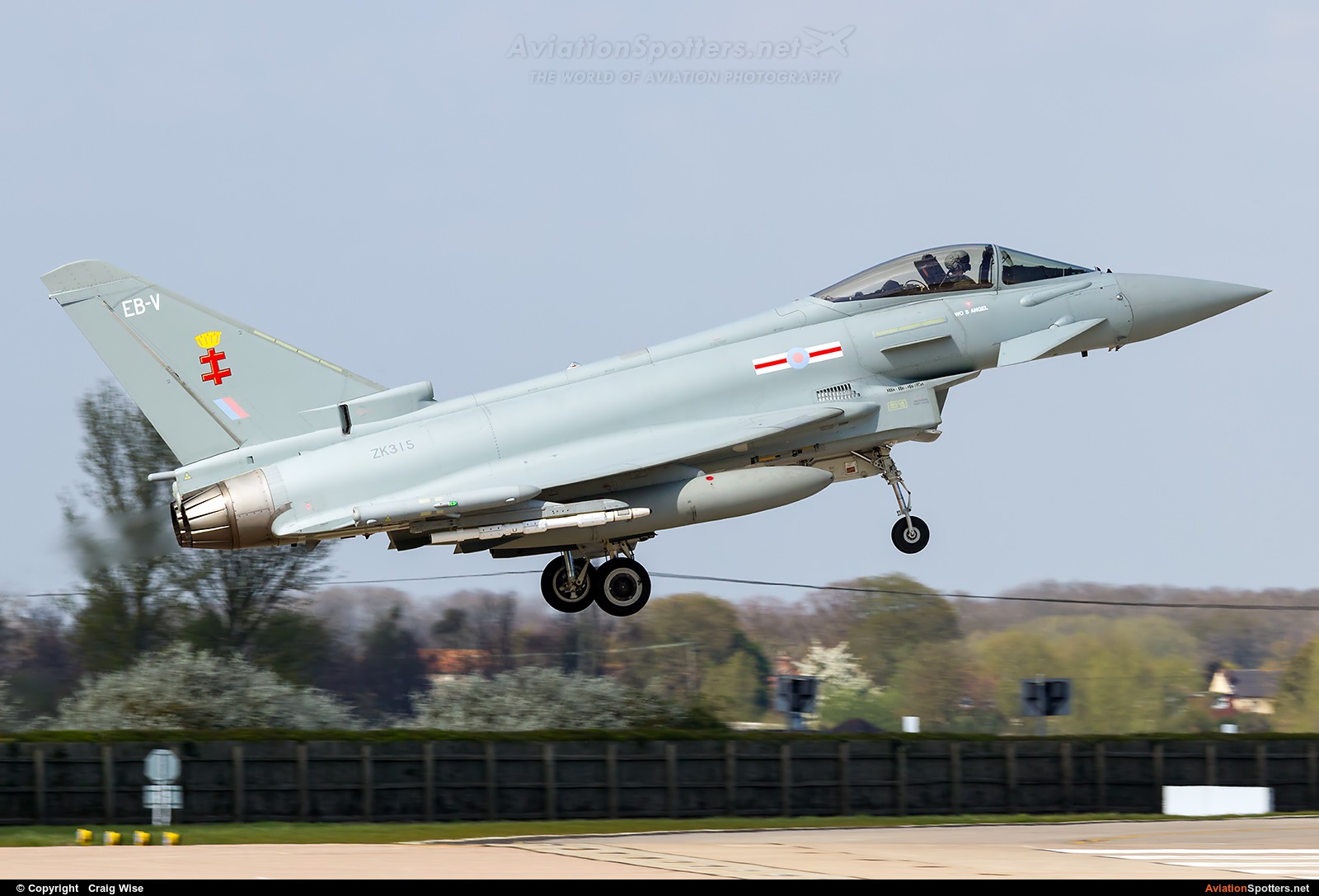 UK - Air Force  -  EF-2000 Typhoon FGR.4  (ZK315) By Craig Wise (Tigger Bounce)