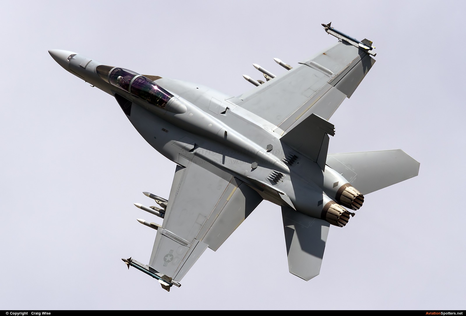 USA - Navy  -  F-A-18F Super Hornet  (168890) By Craig Wise (Tigger Bounce)