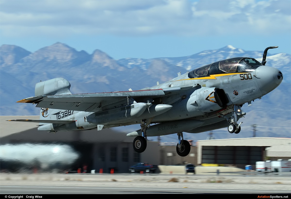 USA - Navy  -  EA-6B Prowler  (163887) By Craig Wise (Tigger Bounce)
