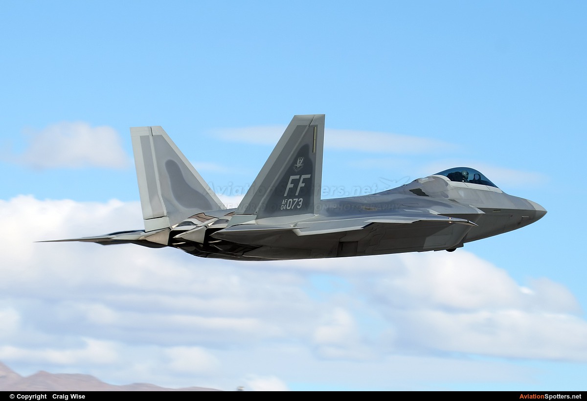 USA - Air Force  -  F-22A Raptor  (04-4073) By Craig Wise (Tigger Bounce)