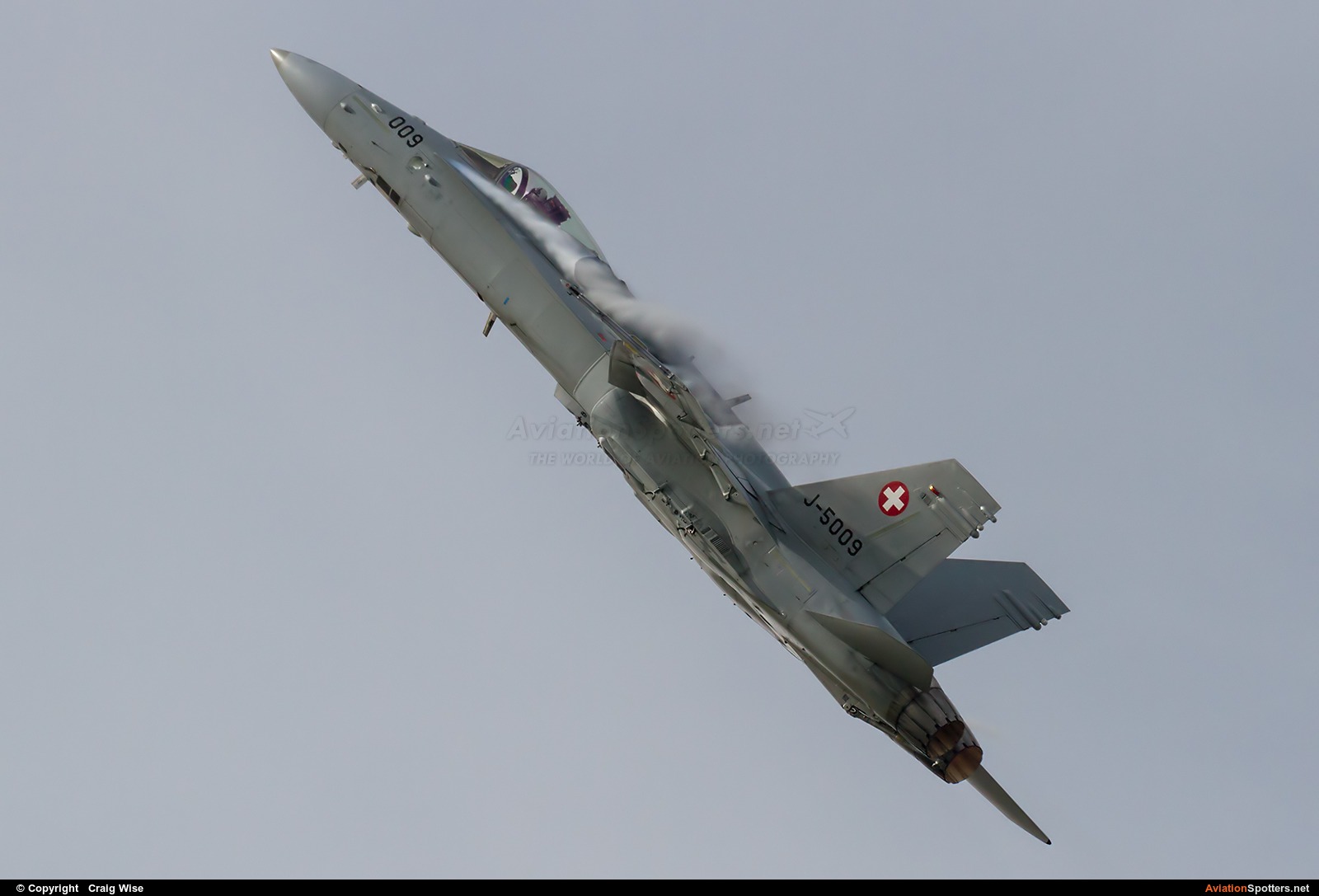 Switzerland - Air Force  -  F/A-18C Hornet  (J-5009) By Craig Wise (Tigger Bounce)