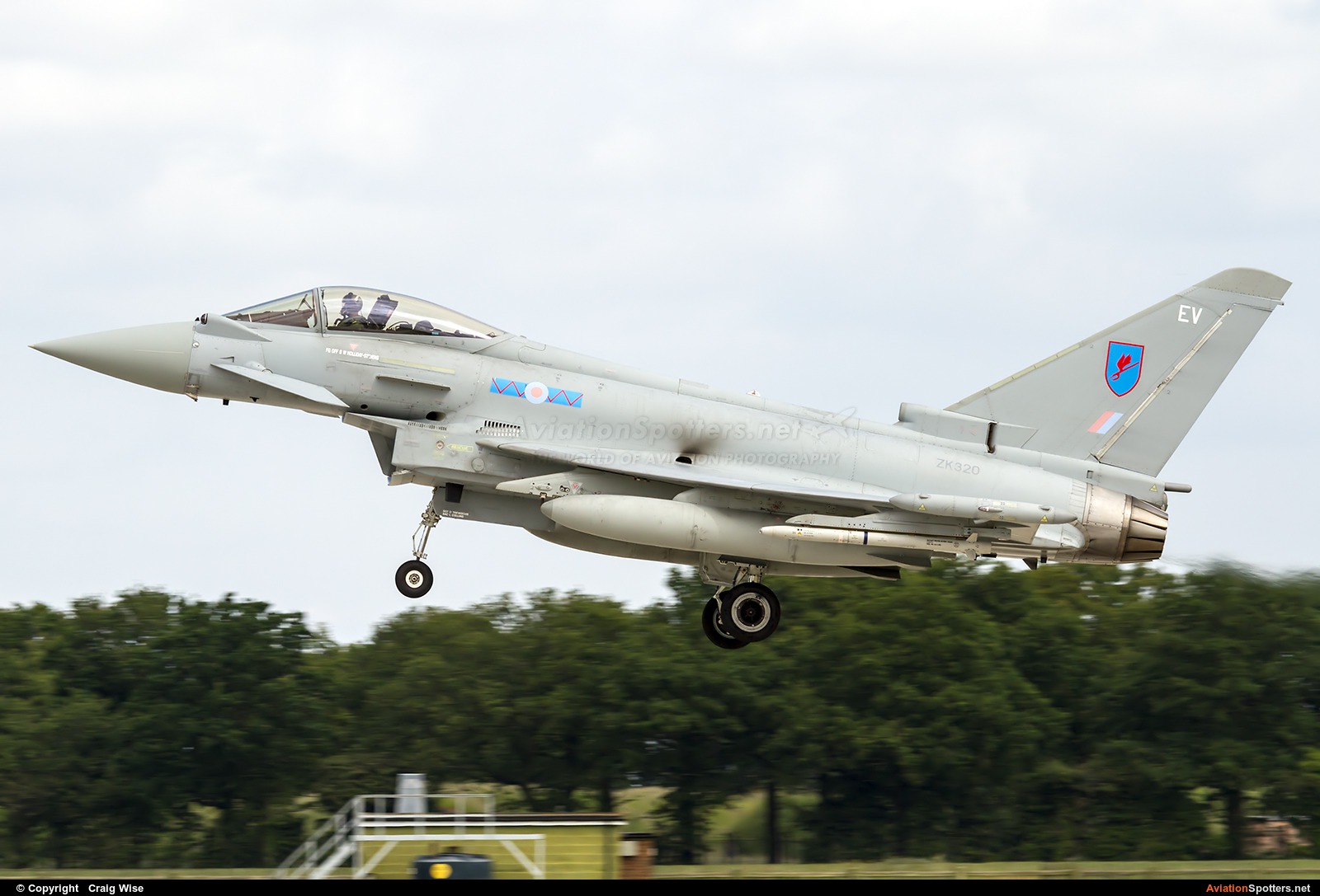 UK - Air Force  -  EF-2000 Typhoon FGR.4  (ZK320) By Craig Wise (Tigger Bounce)
