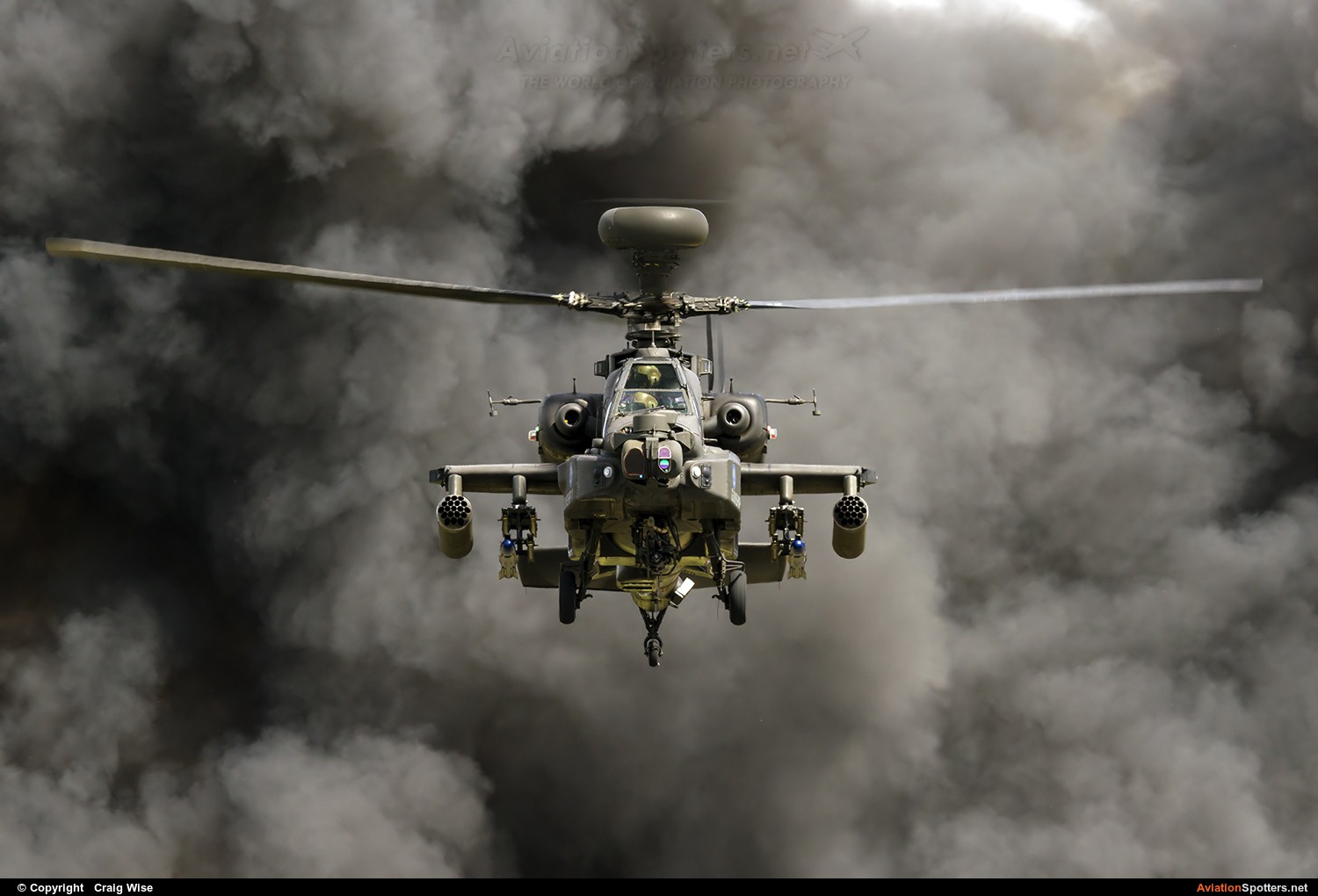 UK - Army  -  AH-64 Apache  (ZJ205) By Craig Wise (Tigger Bounce)