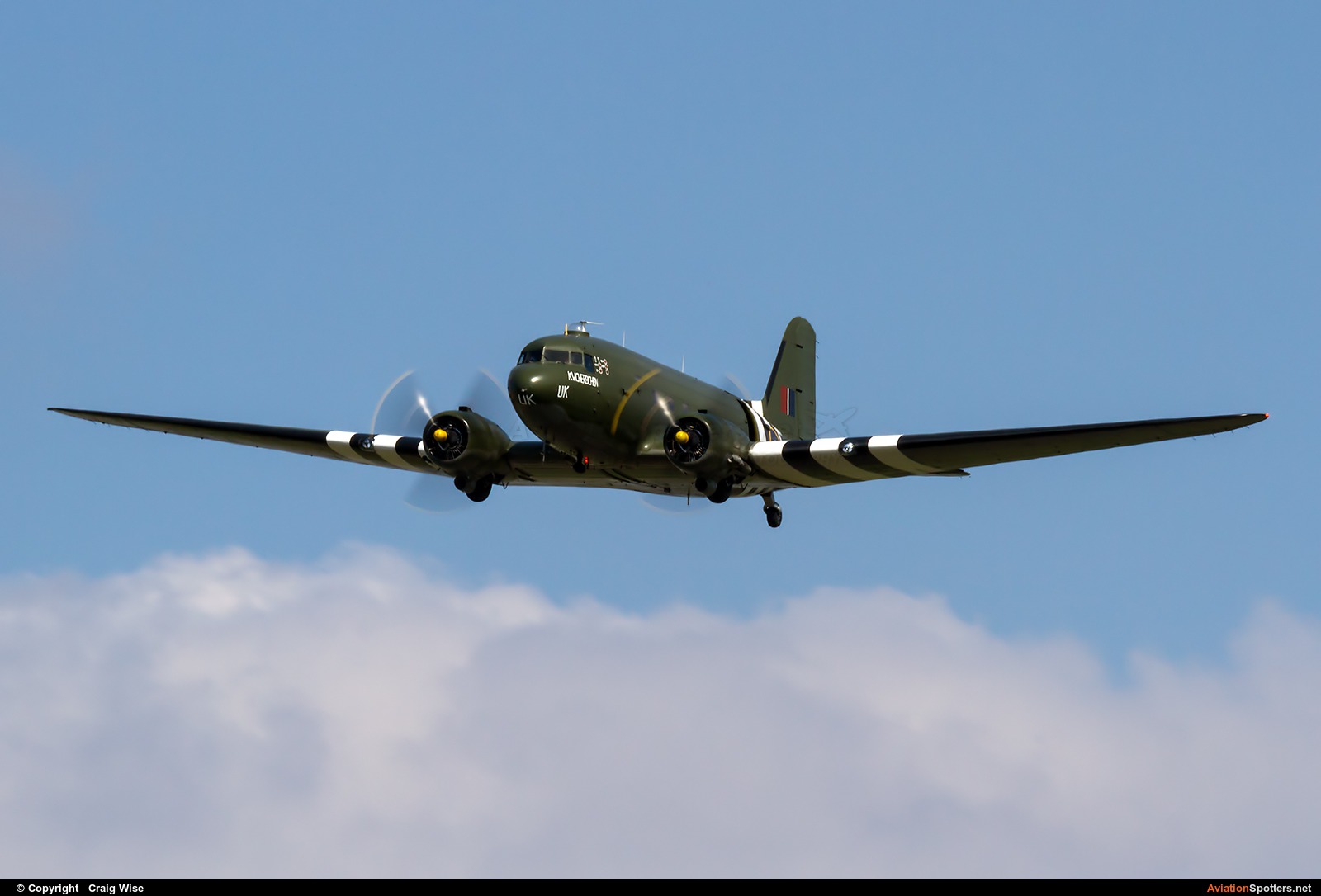 UK - Air Force: Battle of Britain Memorial Flight  -  C-47A Dakota C.3  (ZA947) By Craig Wise (Tigger Bounce)