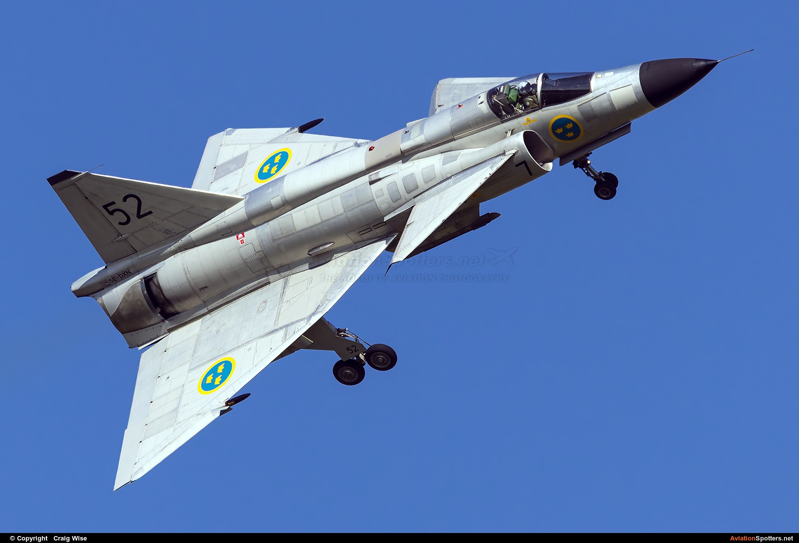 Swedish Air Force Historic Flight  -  AJS 37 Viggen  (SE-DXN) By Craig Wise (Tigger Bounce)