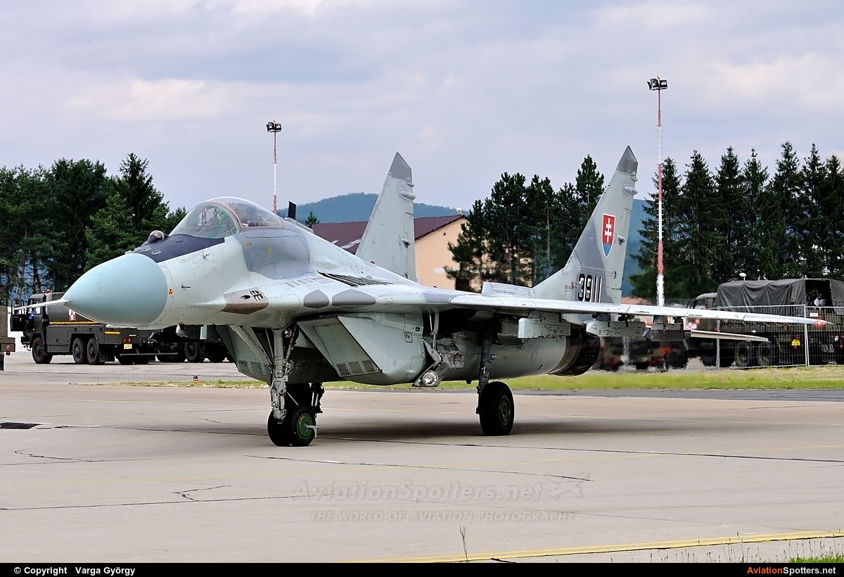 Slovakia - Air Force  -  MiG-29AS  (3911) By Varga György (vargagyuri)