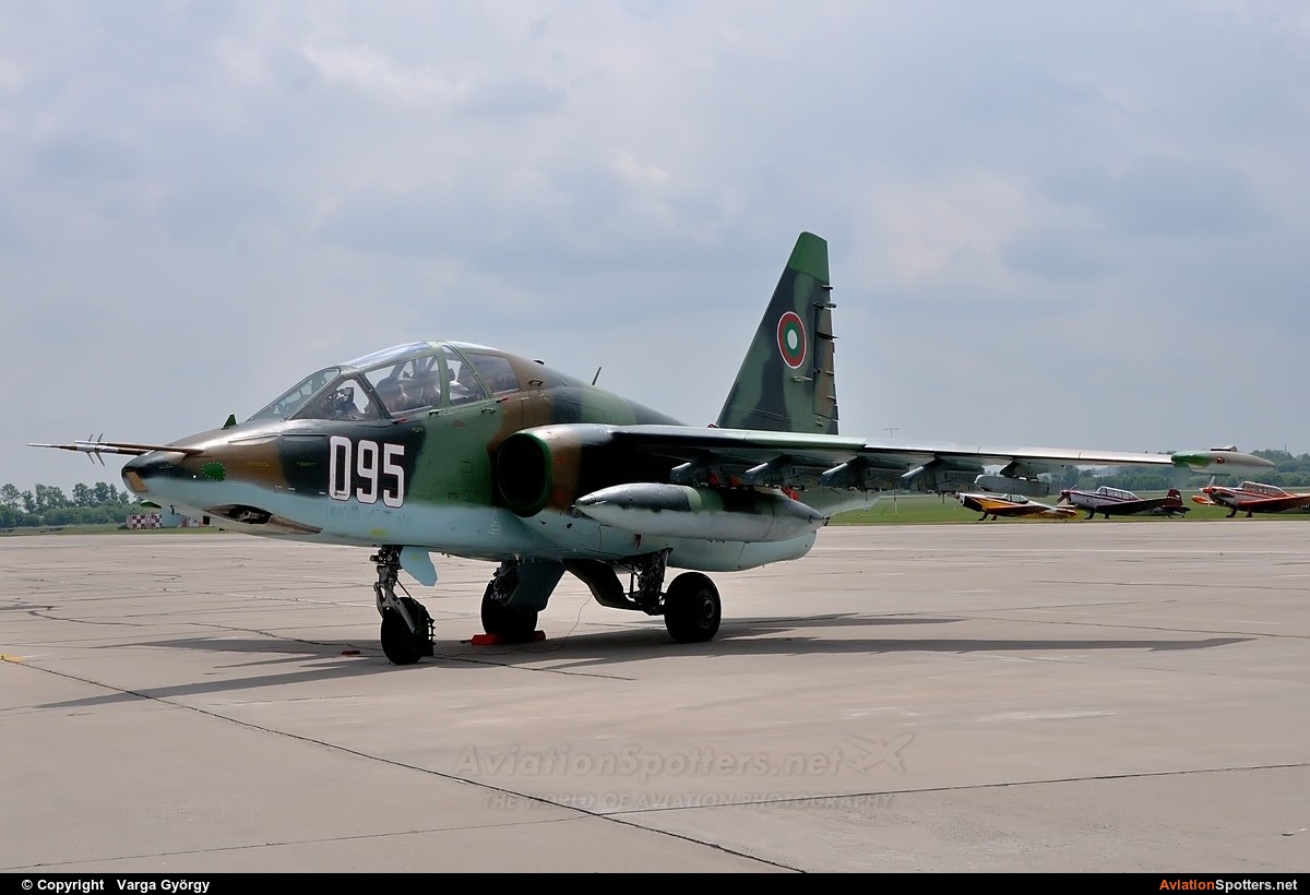 Bulgaria - Air Force  -  Su-25UBK  (095) By Varga György (vargagyuri)
