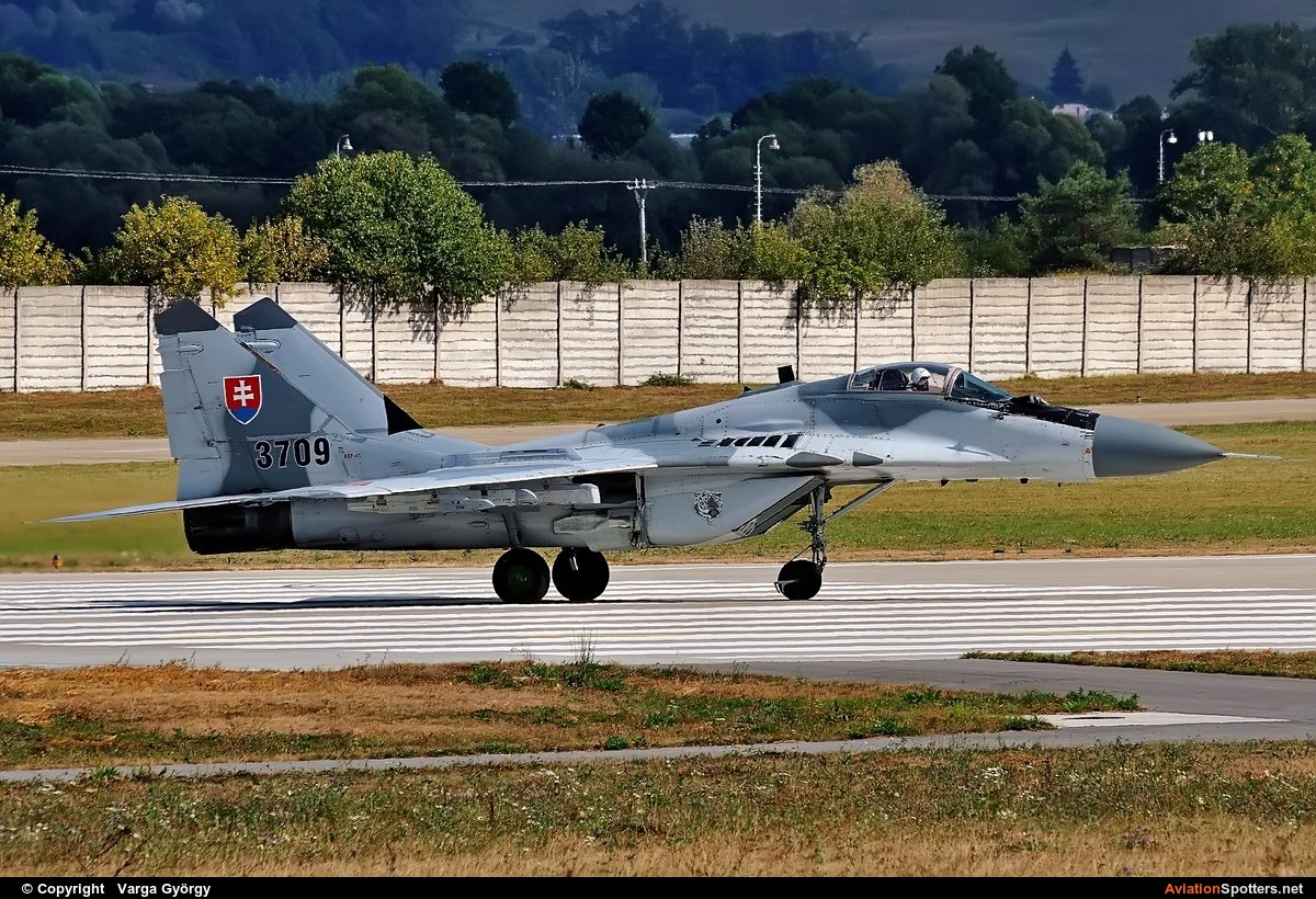 Slovakia - Air Force  -  MiG-29AS  (3709) By Varga György (vargagyuri)