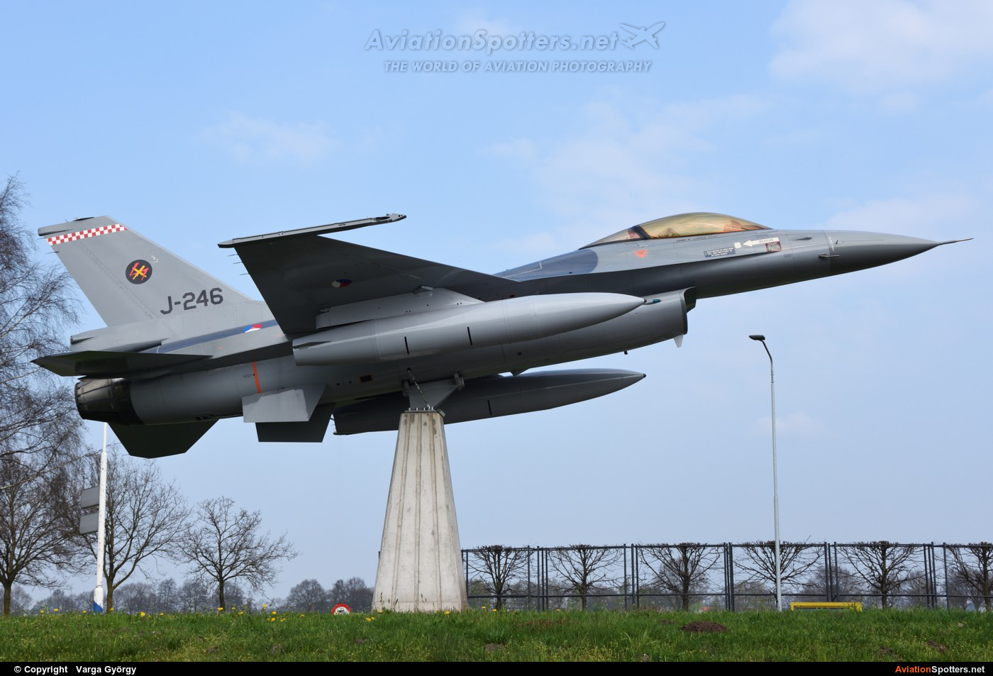Netherlands - Air Force  -  F-16A Fighting Falcon  (J-246) By Varga György (vargagyuri)