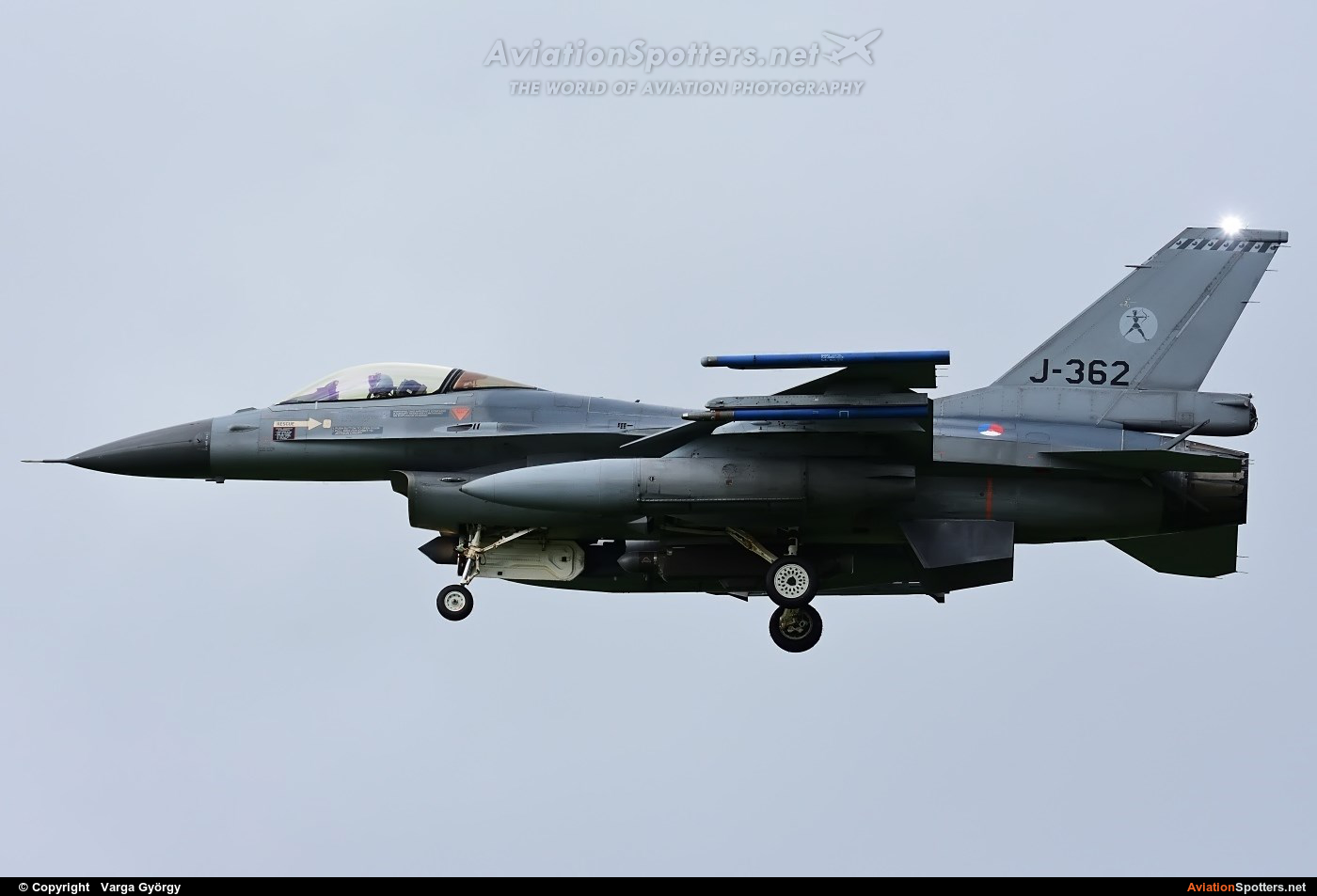 Netherlands - Air Force  -  F-16AM Fighting Falcon  (J-362) By Varga György (vargagyuri)