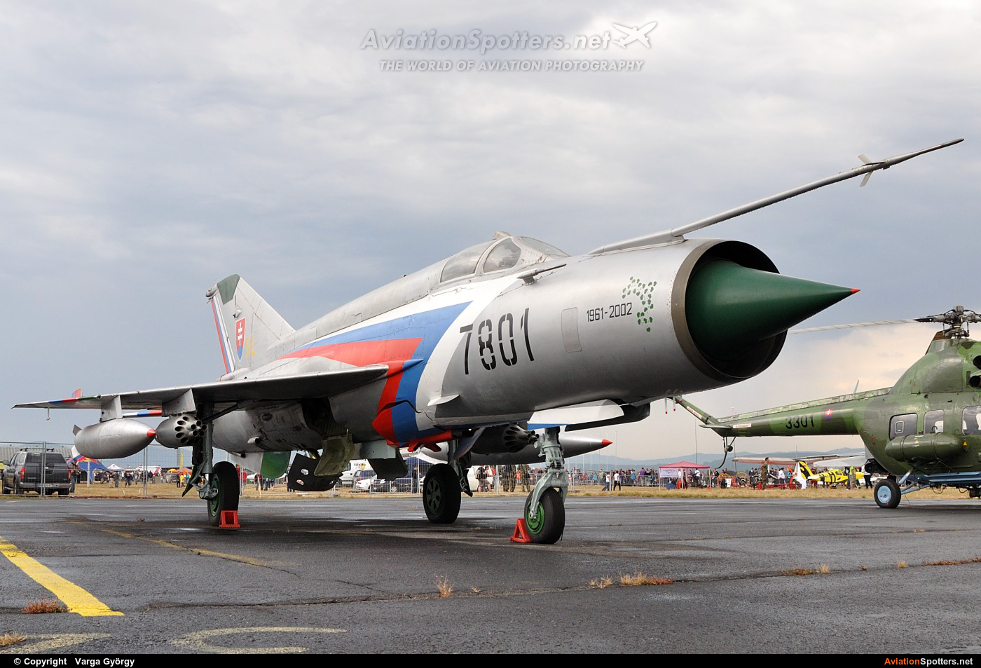 Slovakia - Air Force  -  MiG-21MF  (7801) By Varga György (vargagyuri)