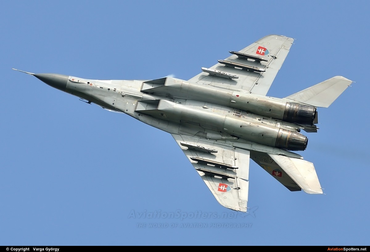 Slovakia - Air Force  -  MiG-29AS  (6425) By Varga György (vargagyuri)