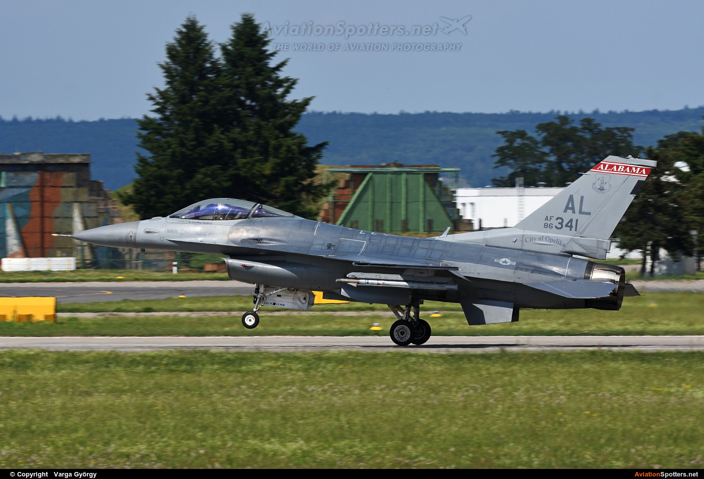 USA - Air Force  -  F-16C Fighting Falcon  (86-0341) By Varga György (vargagyuri)