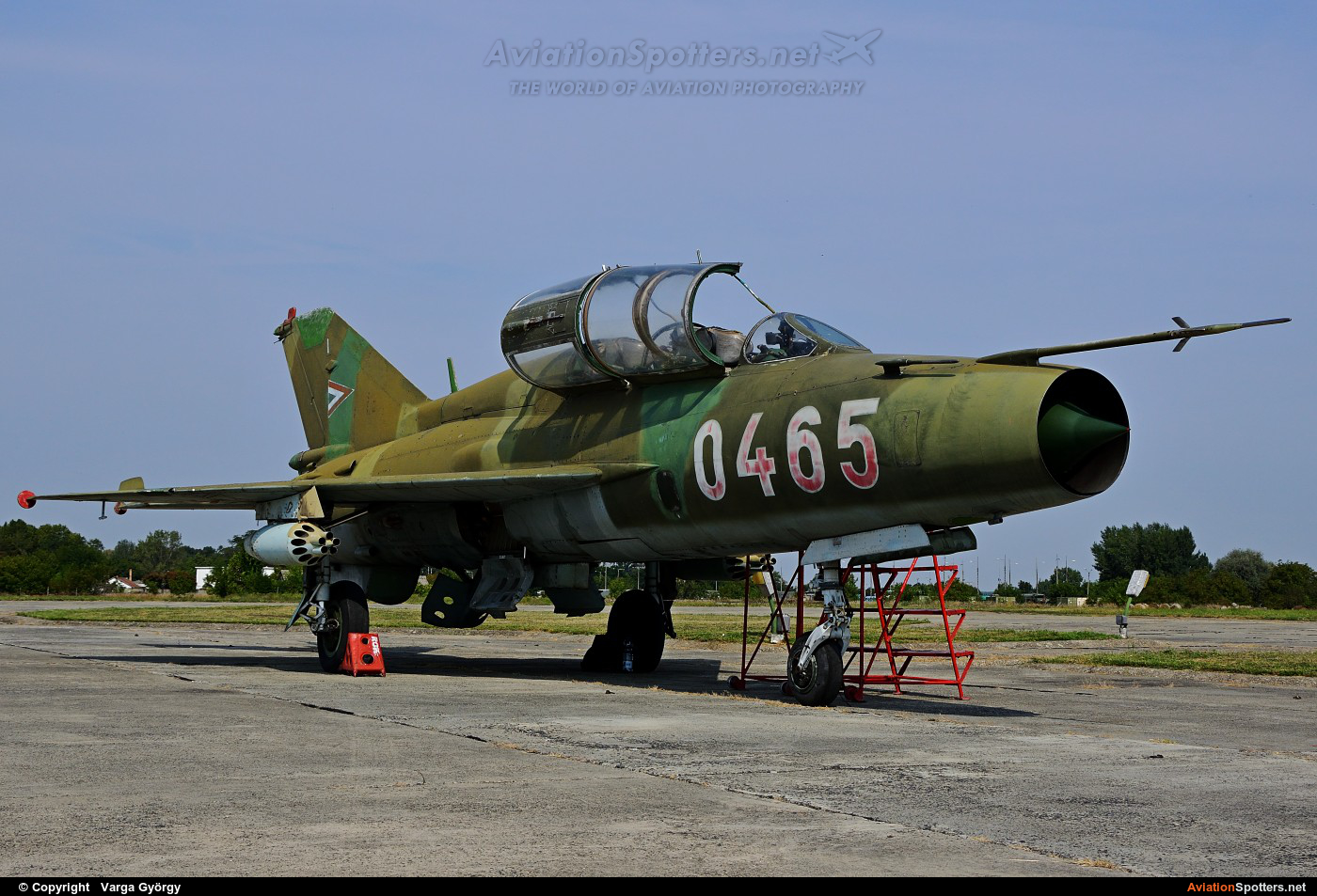 Hungary - Air Force  -  MiG-21UM  (0465) By Varga György (vargagyuri)