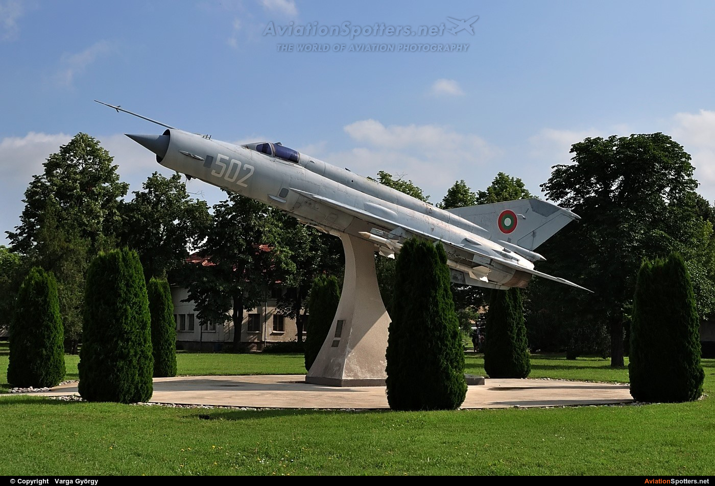 Bulgaria - Air Force  -  MiG-21bis  (502) By Varga György (vargagyuri)