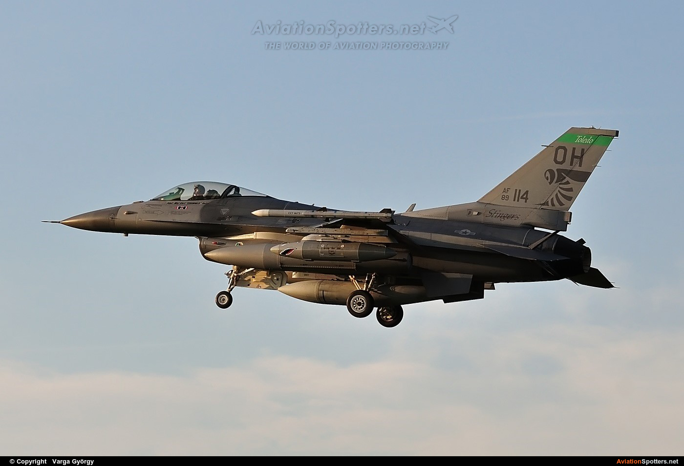 USA - Air Force  -  F-16C Fighting Falcon  (89-2114) By Varga György (vargagyuri)