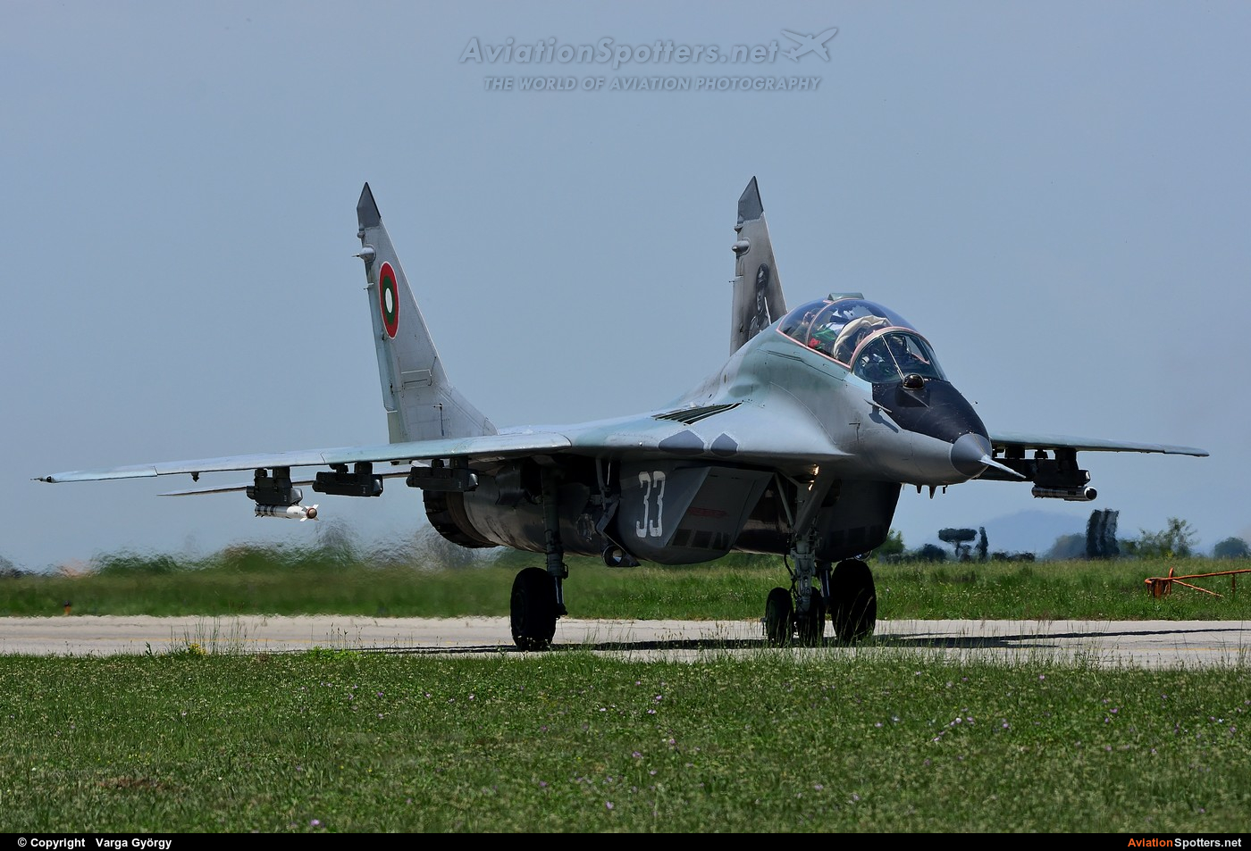 Bulgaria - Air Force  -  MiG-29UB  (33) By Varga György (vargagyuri)