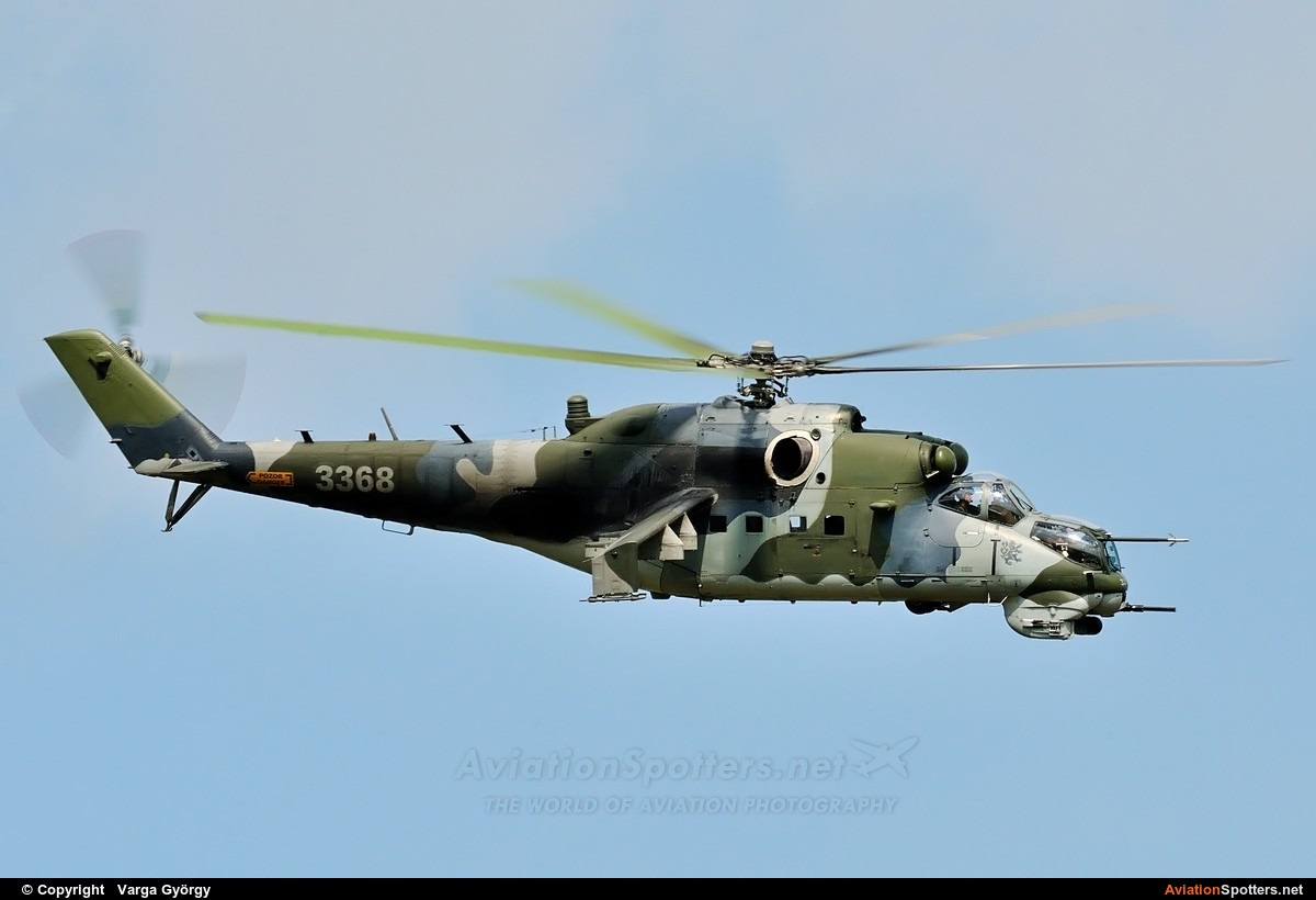 Czech - Air Force  -  Mi-35  (3368) By Varga György (vargagyuri)